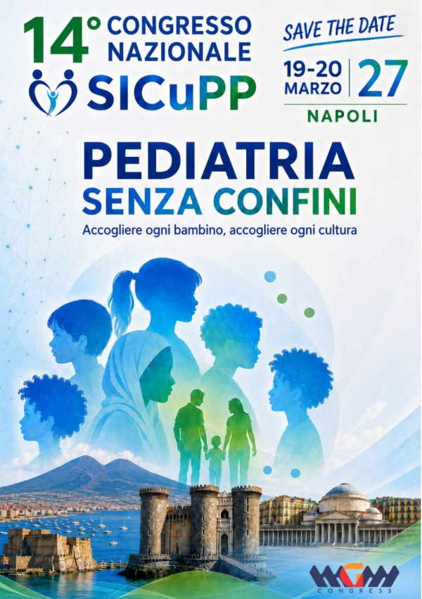 14° CONGRESSO NAZIONALE SICuPP - PEDIATRIA SENZA CONFINI, Accogliere ogni bambino, accogliere ogni cultura
