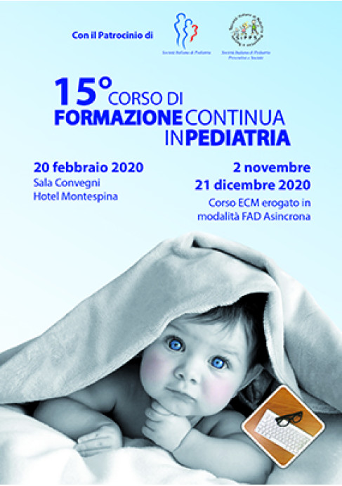 15 Corso di Formazione Continua in Pediatria 2020