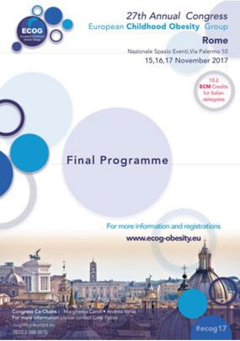 27th Annual Congress European Childhood Obesity Group