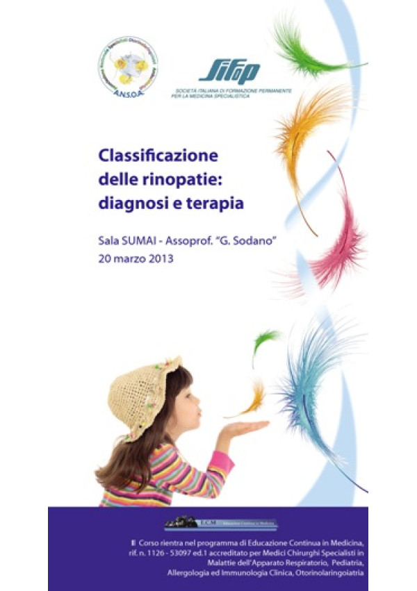 Classificazione delle rinopatie: diagnosi e terapia