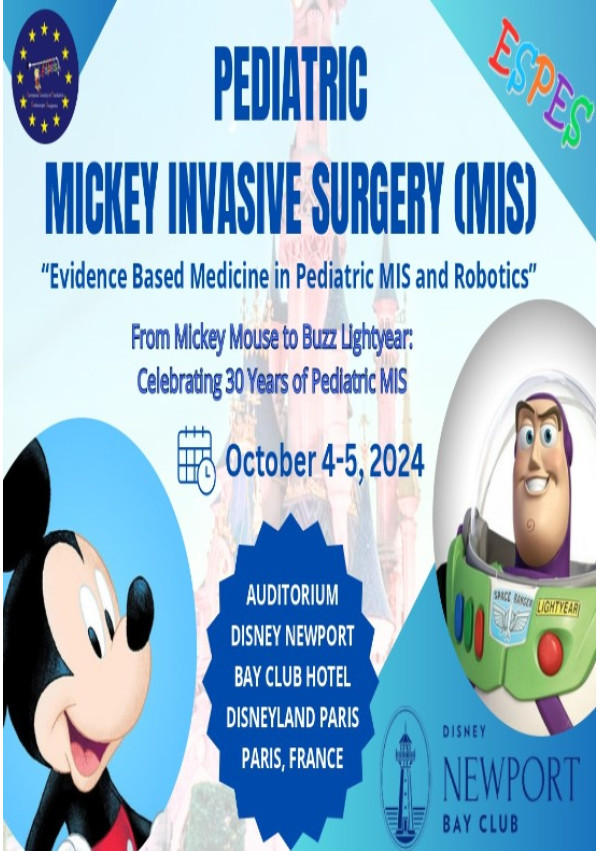 Pediatric Mickey Invasive Surgery (MIS) Evidence Based Medicine in Pediatric MIS and Robotics